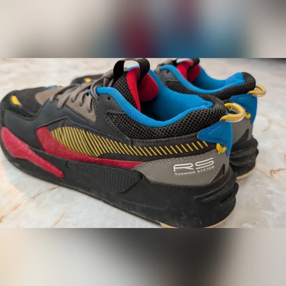 PUMA Men's Multi-Color RS Running System Sneakers Size 9.5